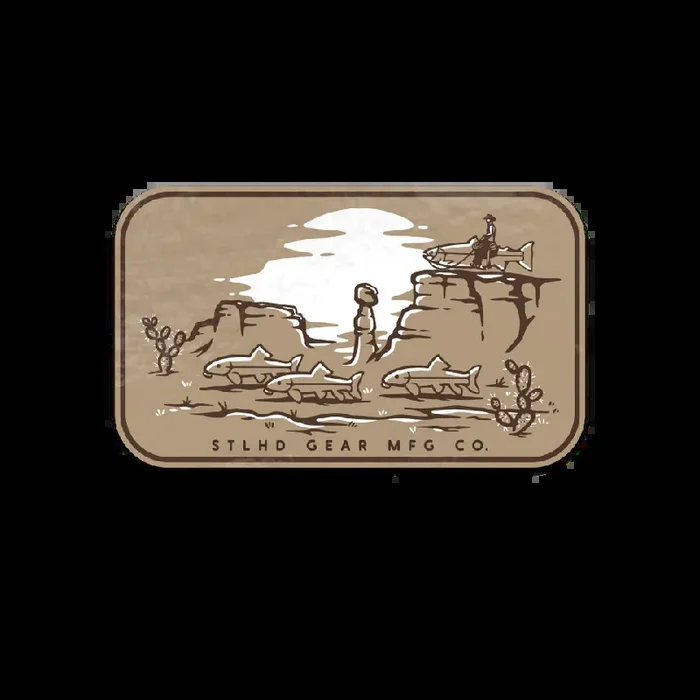 STLHD Gear Stickers – Trumpet Trout — Summit Grit