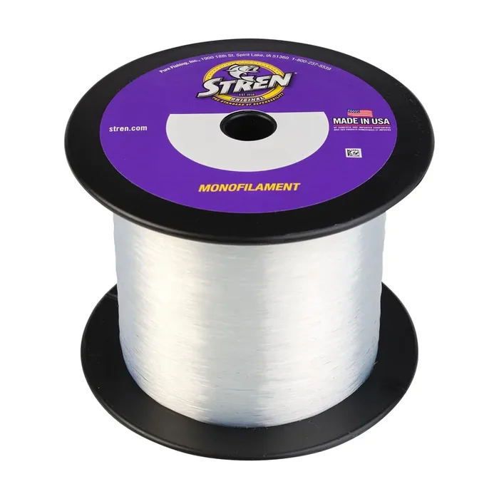 Stren Original Monofilament Line – Clear/Blue – 8 LB. (2,400 YDS)