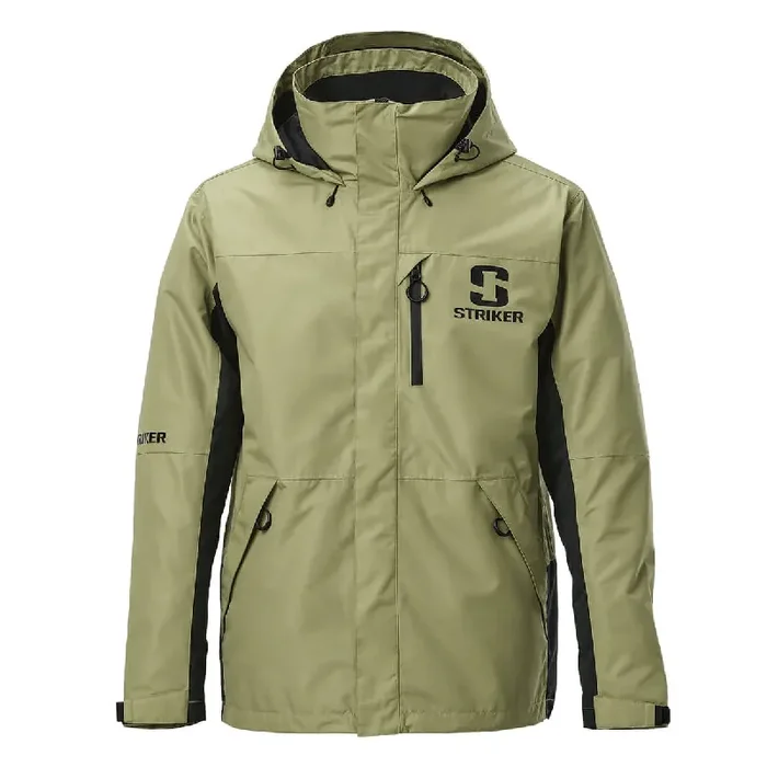 Striker® Men‘s Vortex Rain Jacket – Moss – 4XL