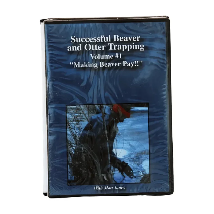 Successful Beaver & Otter Trapping – Matt Jones – DVD