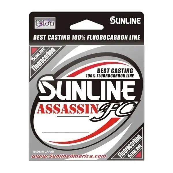 Sunline Assassin FC – Clear – 12 LB. (225 YDS.).