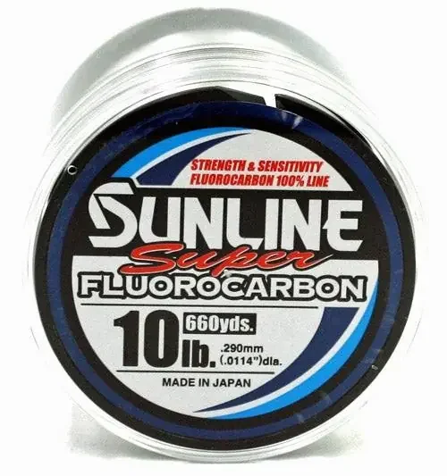 Sunline Super Fluorocarbon – Clear – 12 LB. (200 YDS.)