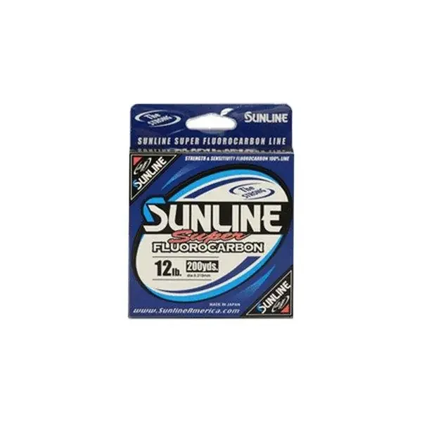 Sunline Super Fluorocarbon – Clear – 20 LB. (200 YDS.)