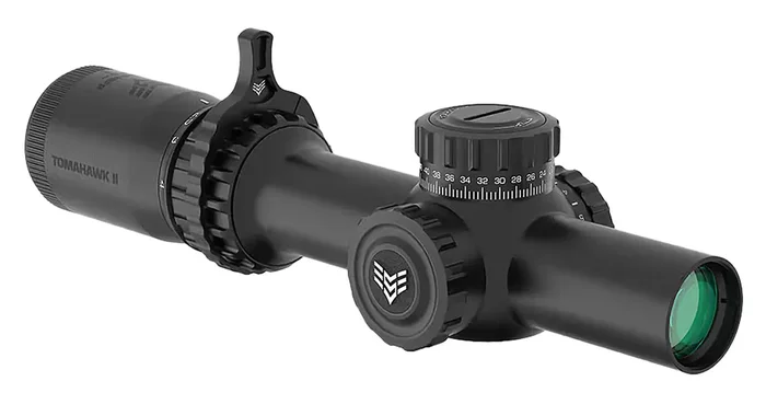 Swampfox Optics Thk14241gb Tomahawk Ii Black 14x24mm 30mm Tube Bdc Green Reticle