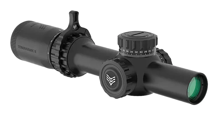Swampfox Optics Thk14241rb Tomahawk Ii Black 14x24mm 30mm Tube Bdc Red Reticle