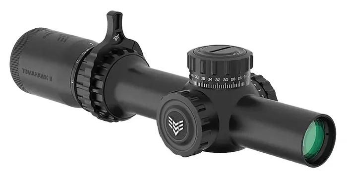 Swampfox Optics Thk16241gb Tomahawk Ii Black 16x24mm 30mm Tube Bdc Green Reticle