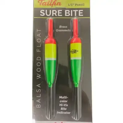Tailfin – Pencil – Sure Bite Spring & Slip Float