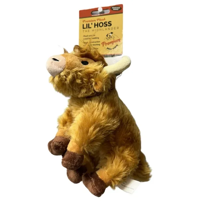 Tailfin Pet Co. Premium Plush Toy – Highlander Cow – S