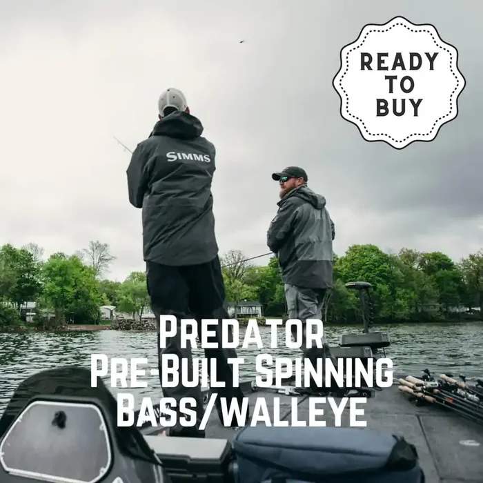 Thorne Bros. Predator Bass/Walleye Rods – Spinning