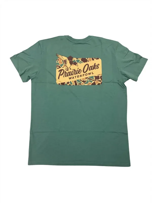 Traditions Camo Label Short-Sleeve T-Shirt by Prairie Oaks Waterfowl