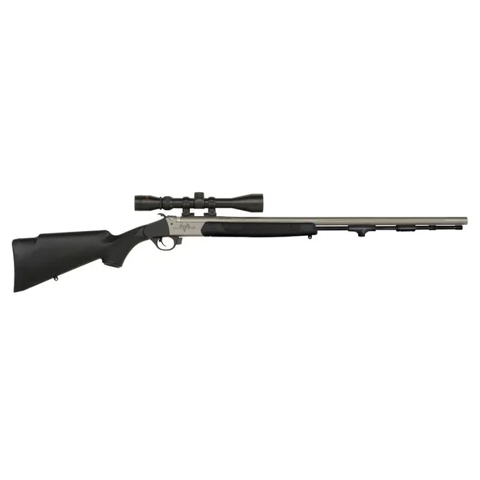 Traditions Pursuit XT Muzzleloader Rifle .45 Cal 26″ BBL Black SS Cerakote 3-9×40 Scope – R5-74115040