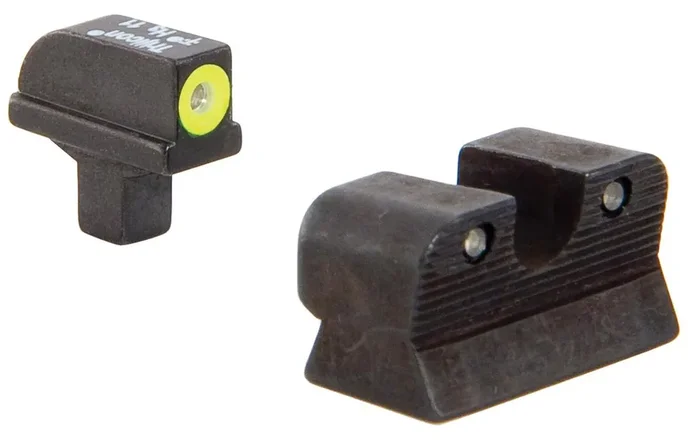 Trijicon 1911 Colt Cut HD Night Sight Set – Yellow Front Outline – CA101Y