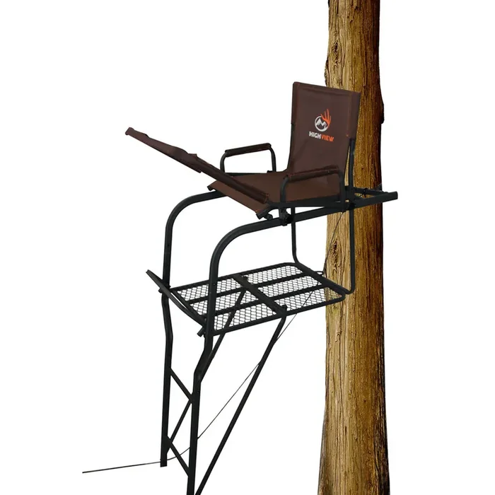 Trophy Treestands Maxgrip Elite Ladderstand Single Person 18.5 ft. – HVL110