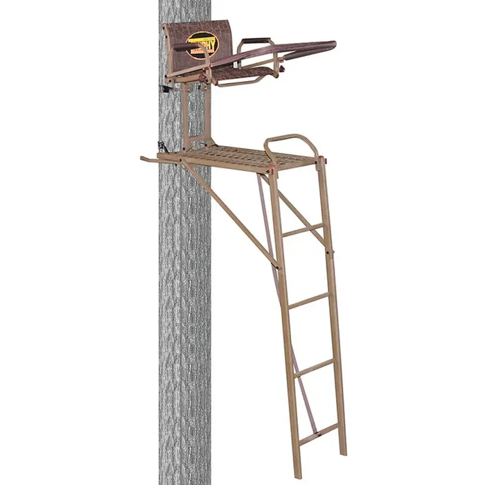 Trophy Treestands Spartan Ladderstand Single Person 24 ft. – TL115