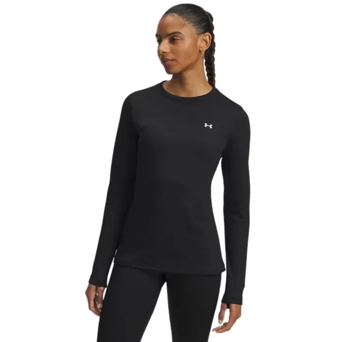 Under Armour Women‘s UA Base™ 4.0 Crew – Black/White – S