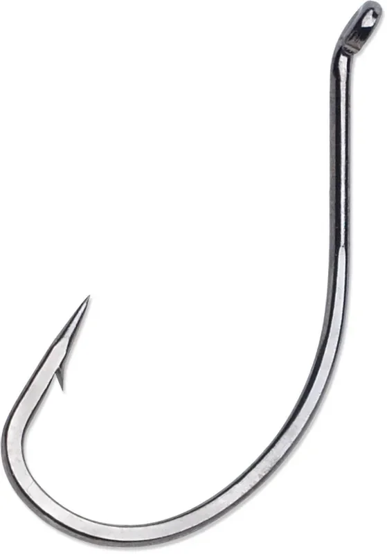 VMC 7105 Wide Gap Walleye Hooks – Black Nickel – Size 2 – 16 pack