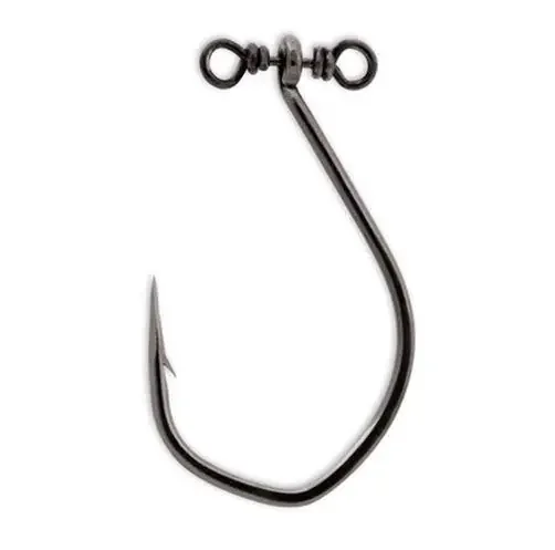 VMC 7119 SpinShot Hooks – Black Nickel – Size 6 – 5 Pack