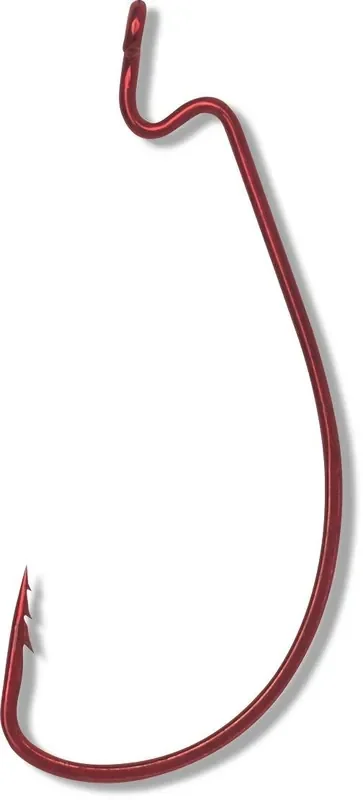 VMC 7311 Fastgrip Wide Gap Worm Hook – 1/0 – 15 Pack