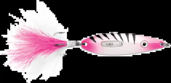 VMC Rattling Roach Spoon – 1/16 OZ. – Glow Pink Squirrel