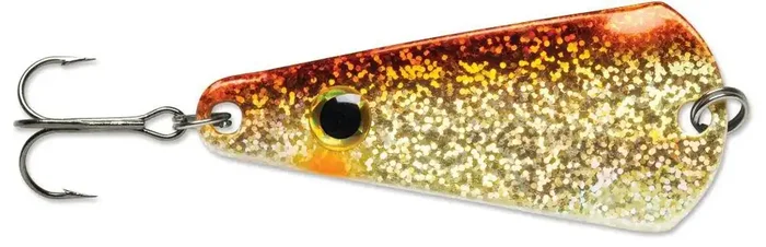 VMC Tingler Spoon – 1/8 oz. – Glow Gold Fish