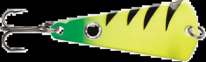 VMC Tingler Spoon – 1/8 oz. – Glow Slimy Lime