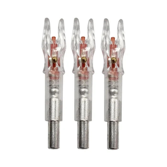 Warhead Arrow Co. Lighted S Nocks – .245 – Red