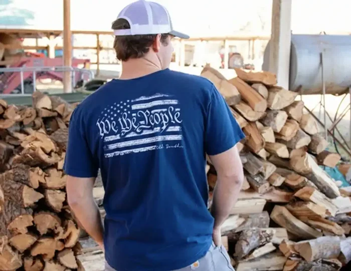We The People Short Sleeve Tee by Old South