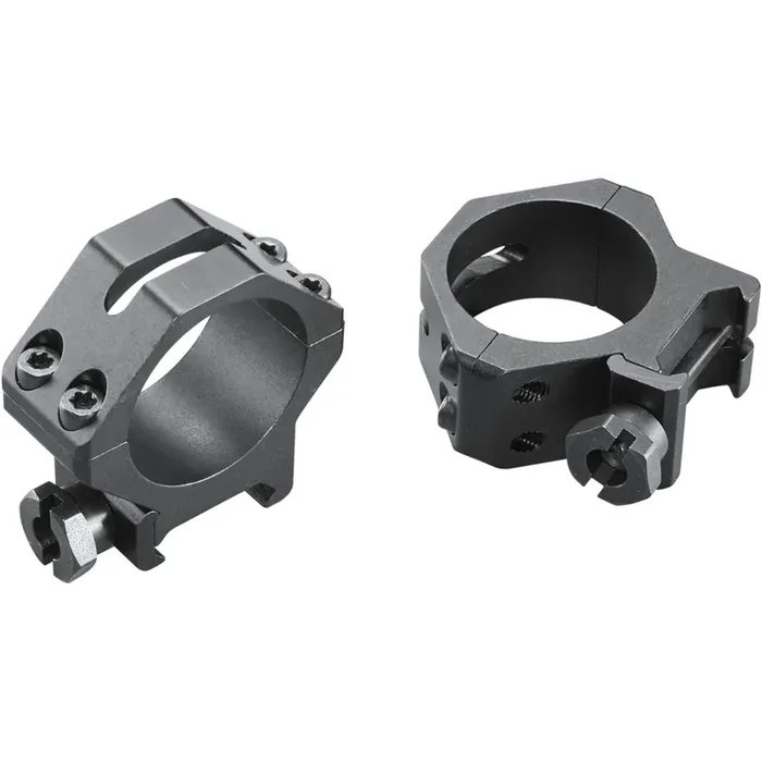 Weaver Classic 4Hole Skeleton Rings Matte Black 30mm Low Clamshell Pack – 48364