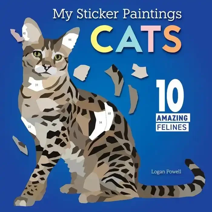 Wellspring My Sticker Paintings – Cats