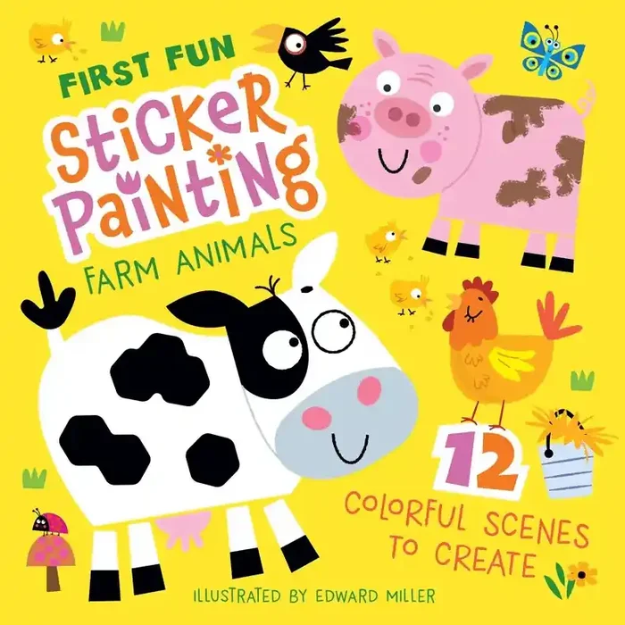 Wellspring My Sticker Paintings – Farm Animals
