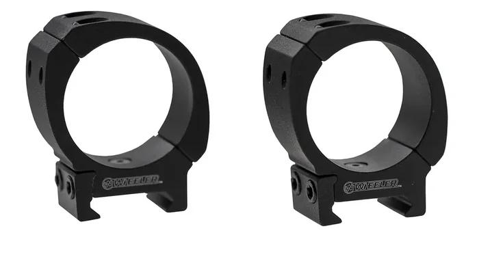 Wheeler 1133752 Sporter Scope Rings Black 30mm High – 1133752