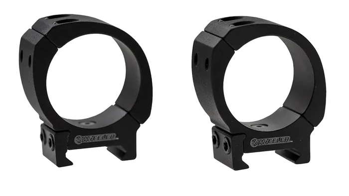 Wheeler 1133753 Sporter Scope Rings Black 34mm Low – 1133753