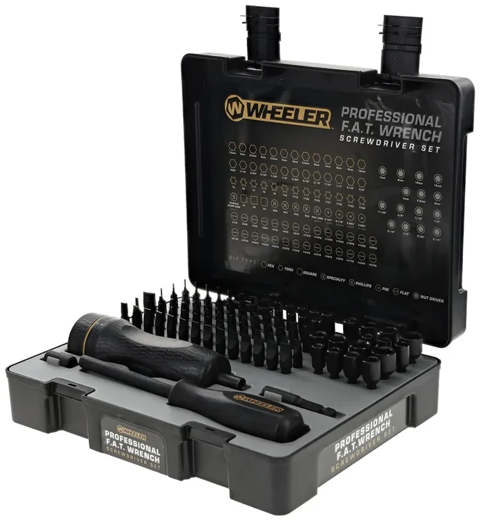Wheeler 4001004 Pro F.A.T. Screwdriver Set 100 Pieces – 4001004