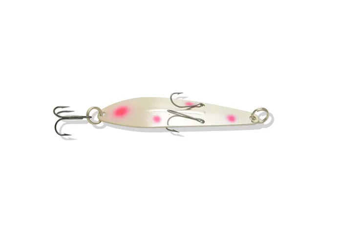 Williams Midget Ice Jig – 1/4 oz. – Glow Pink