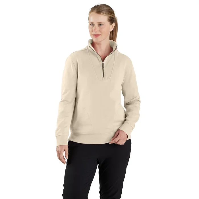 Women’s Tencel Series Relaxed Fit Half-zip Sweatshirt