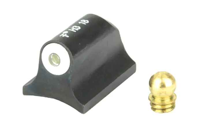 XS Sights Big Dot Tritium Front Fits Plain Barrel Shotgun Bead Front Sight Fits Mossberg Remington and Others with Bead Mounted Directly to the Barrel SG-2003-3
