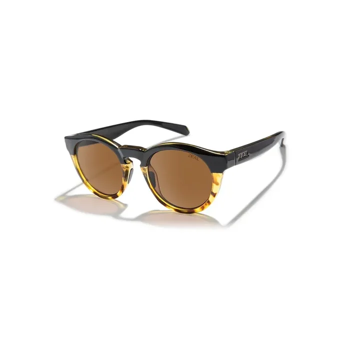 Zeal Crowley Sunglass Black Tortoise Copper