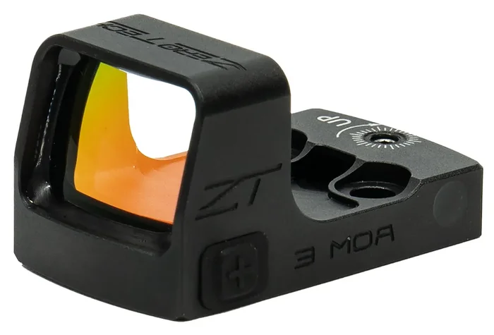 Zero Tech Optics Thdm21 Thrive Hd Black 1x 21mm X 15mm 3 Moa Red Dot Reticle