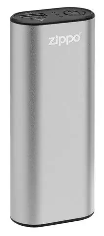 Zippo HeatBank 6 Rechargeable Hand Warmer – Silver