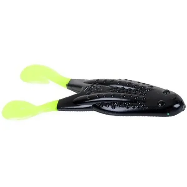 Zoom Horny Toad – 4-1/4″ – Black/Chartreuse Tail